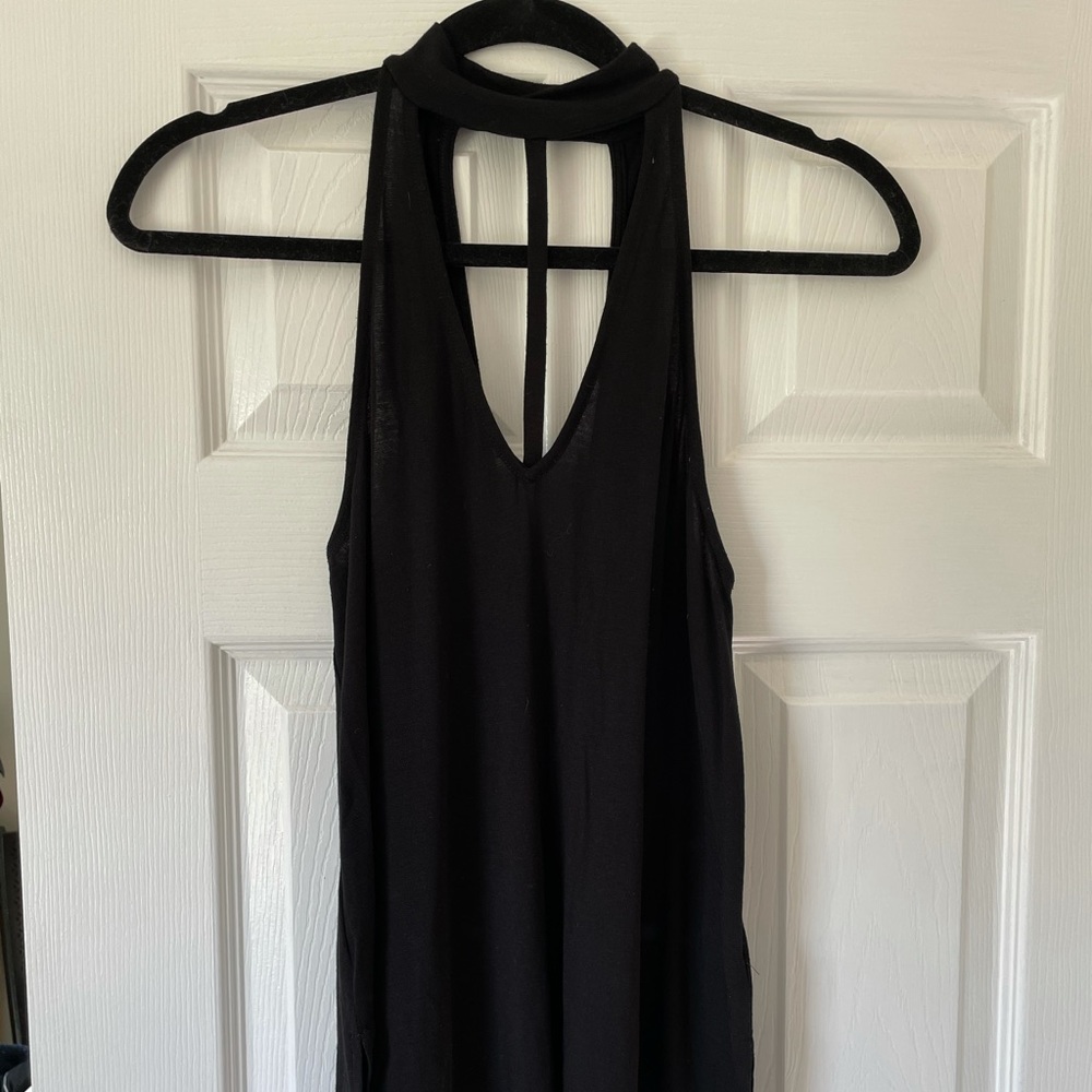 Express mock neck tank